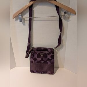 COACH Purple Crossbody Bag